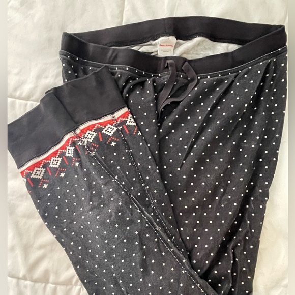 Hanna Andersson Fair Aisle pajamas Size L Christmas Holiday Winter Matching - Picture 5 of 6